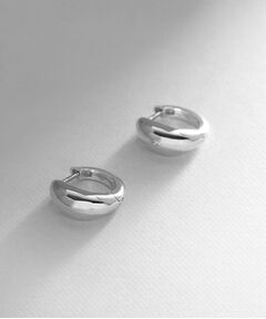 COCOSHNIK ONKITSCH / ココシュニックオンキッチュ ピアス・イヤリング | シルバー ハギーフープ マーキスピアス