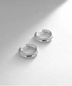 COCOSHNIK ONKITSCH / ココシュニックオンキッチュ ピアス・イヤリング | シルバー ハギーフープ ラウンドピアス