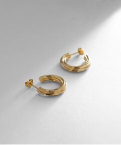 COCOSHNIK ONKITSCH / ココシュニックオンキッチュ ピアス・イヤリング | シルバー スモールフープ スクリューピアス GP