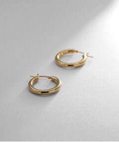 COCOSHNIK ONKITSCH / ココシュニックオンキッチュ ピアス・イヤリング | シルバー ホロウ フープピアスＳ GP