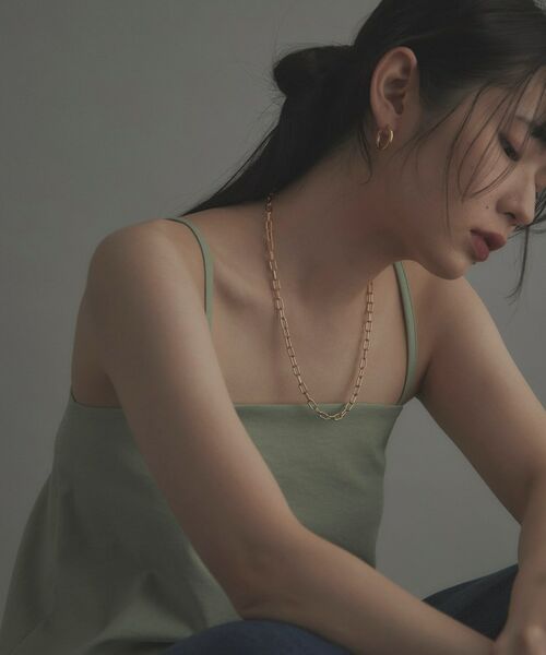 COCOSHNIK ONKITSCH / ココシュニックオンキッチュ ピアス・イヤリング | シルバー ホロウ フープピアスＳ GP | 詳細5