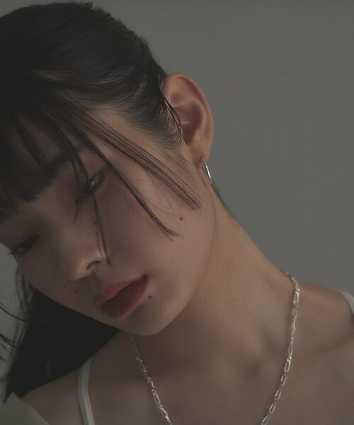 COCOSHNIK ONKITSCH / ココシュニックオンキッチュ ピアス・イヤリング | シルバー ホロウ フープピアスＳ | 詳細7