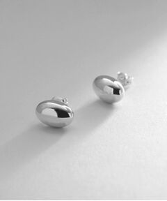 COCOSHNIK ONKITSCH / ココシュニックオンキッチュ ピアス・イヤリング | シルバー オーバルモチーフ スタッドピアス