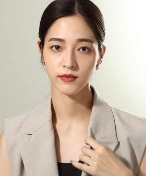 COCOSHNIK ONKITSCH / ココシュニックオンキッチュ ピアス・イヤリング | シルバー オーバルモチーフ スタッドピアス | 詳細6