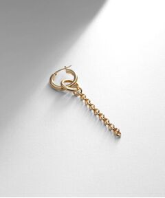 COCOSHNIK ONKITSCH / ココシュニックオンキッチュ ピアス・イヤリング | シルバー フープピアス チェーンチャーム GP