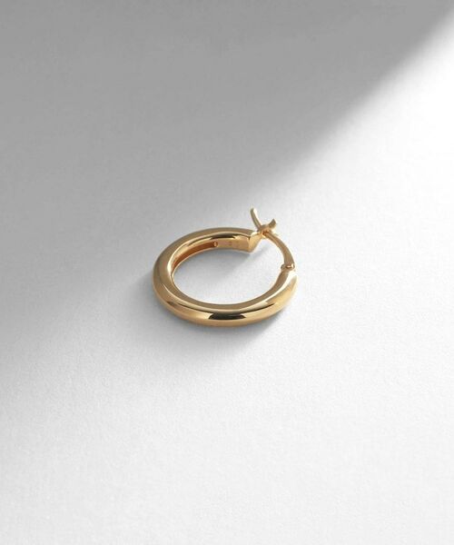 COCOSHNIK ONKITSCH / ココシュニックオンキッチュ ピアス・イヤリング | シルバー フープピアス トグルチャーム GP | 詳細5