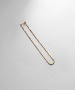 COCOSHNIK ONKITSCH / ココシュニックオンキッチュ ピアス・イヤリング | シルバー チェーンピアスベネチアン ロングフープ（片耳用） GP