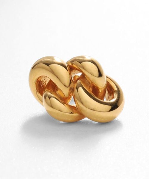 COCOSHNIK ONKITSCH / ココシュニックオンキッチュ ピアス・イヤリング | シルバー ニッティングモチーフ ピアス GP | 詳細2