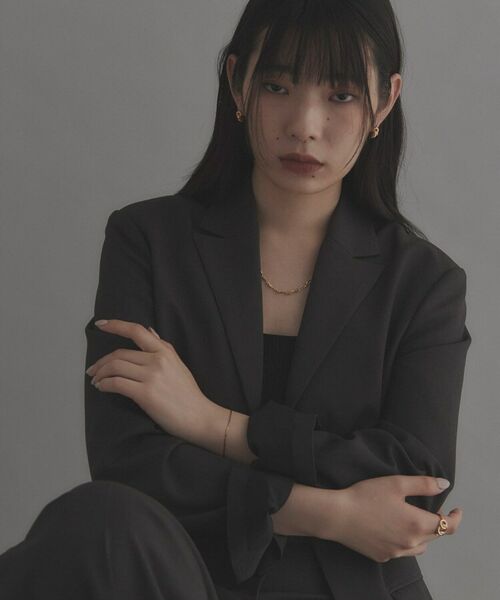 COCOSHNIK ONKITSCH / ココシュニックオンキッチュ ピアス・イヤリング | シルバー ニッティングモチーフ ピアス GP | 詳細6