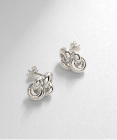 COCOSHNIK ONKITSCH / ココシュニックオンキッチュ ピアス・イヤリング | シルバー ニッティングモチーフ ピアス