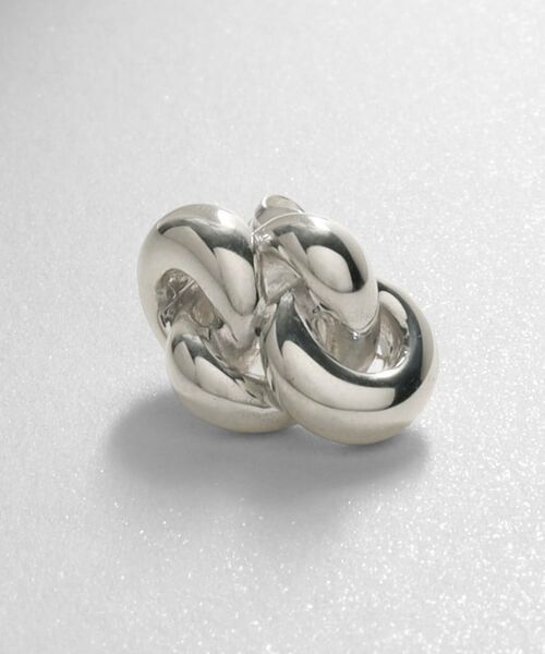 COCOSHNIK ONKITSCH / ココシュニックオンキッチュ ピアス・イヤリング | シルバー ニッティングモチーフ ピアス | 詳細2