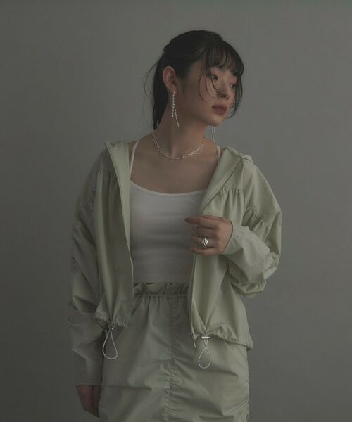 COCOSHNIK ONKITSCH / ココシュニックオンキッチュ ピアス・イヤリング | シルバー チェーンピアス ボール フロントバック | 詳細6