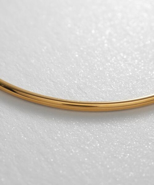 COCOSHNIK ONKITSCH / ココシュニックオンキッチュ ピアス・イヤリング | シルバー ソリッドフープピアスXXL GP | 詳細2