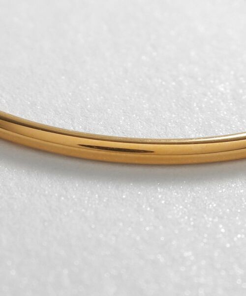 COCOSHNIK ONKITSCH / ココシュニックオンキッチュ ピアス・イヤリング | シルバー ソリッドフープピアスL GP | 詳細2