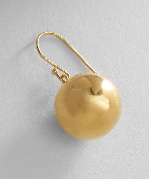 COCOSHNIK ONKITSCH / ココシュニックオンキッチュ ピアス・イヤリング | シルバー ホロウボール フックピアス GP | 詳細2