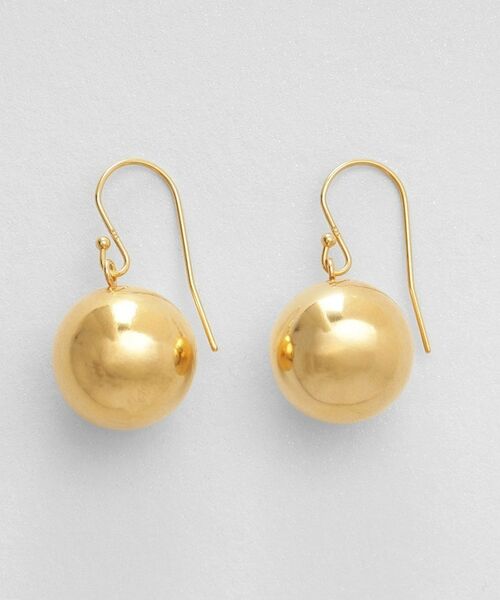 COCOSHNIK ONKITSCH / ココシュニックオンキッチュ ピアス・イヤリング | シルバー ホロウボール フックピアス GP | 詳細3