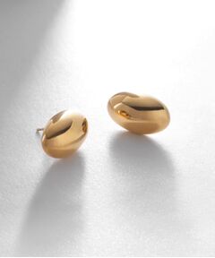 COCOSHNIK ONKITSCH / ココシュニックオンキッチュ ピアス・イヤリング | シルバー ホロウピアス オーバルスタッド GP