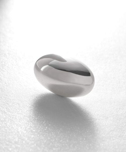 COCOSHNIK ONKITSCH / ココシュニックオンキッチュ ピアス・イヤリング | シルバー ホロウピアス オーバルスタッド | 詳細2