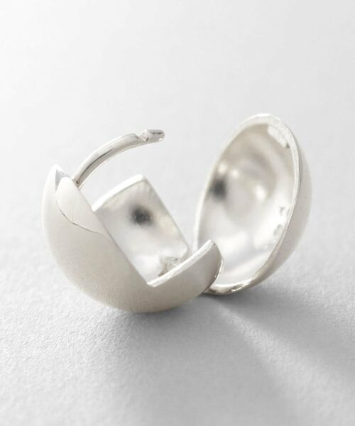 COCOSHNIK ONKITSCH / ココシュニックオンキッチュ ピアス・イヤリング | シルバー ハギーピアス ボールS | 詳細3