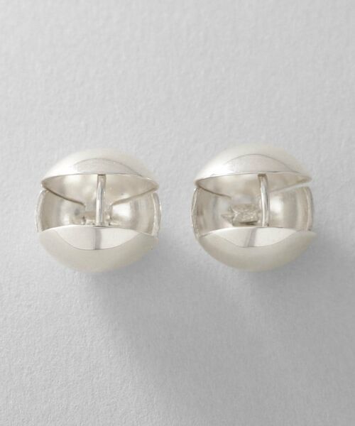 COCOSHNIK ONKITSCH / ココシュニックオンキッチュ ピアス・イヤリング | シルバー ハギーピアス ボールS | 詳細4