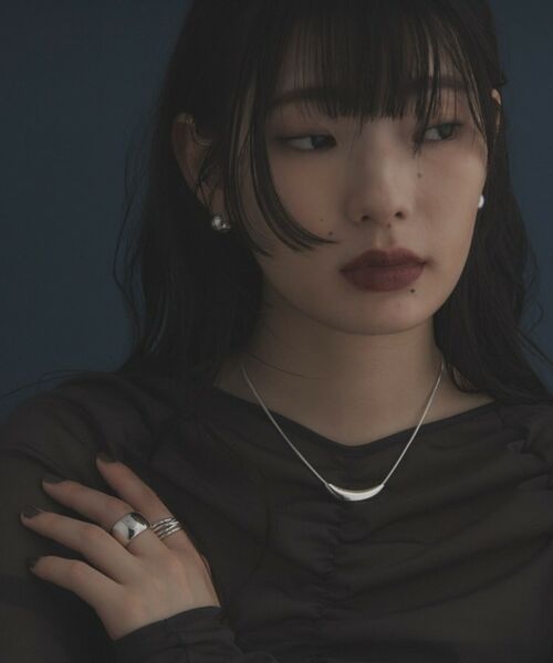 COCOSHNIK ONKITSCH / ココシュニックオンキッチュ ピアス・イヤリング | シルバー ハギーピアス ボールS | 詳細7