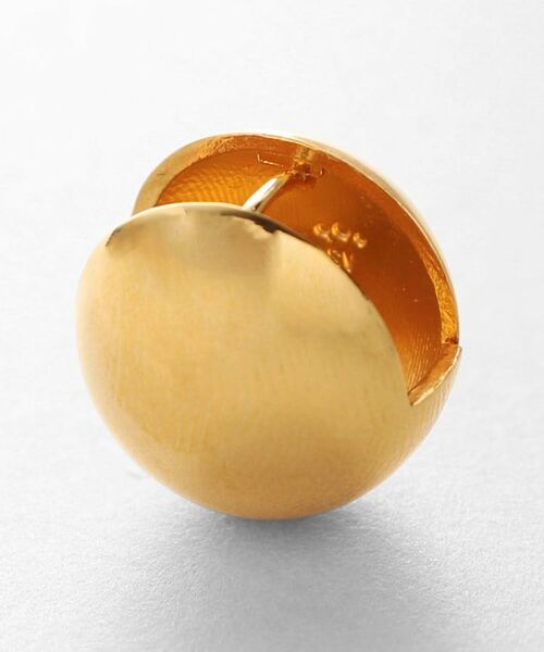 COCOSHNIK ONKITSCH / ココシュニックオンキッチュ ピアス・イヤリング | シルバー ハギーピアス ボールL GP | 詳細2