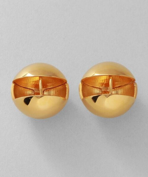 COCOSHNIK ONKITSCH / ココシュニックオンキッチュ ピアス・イヤリング | シルバー ハギーピアス ボールL GP | 詳細3