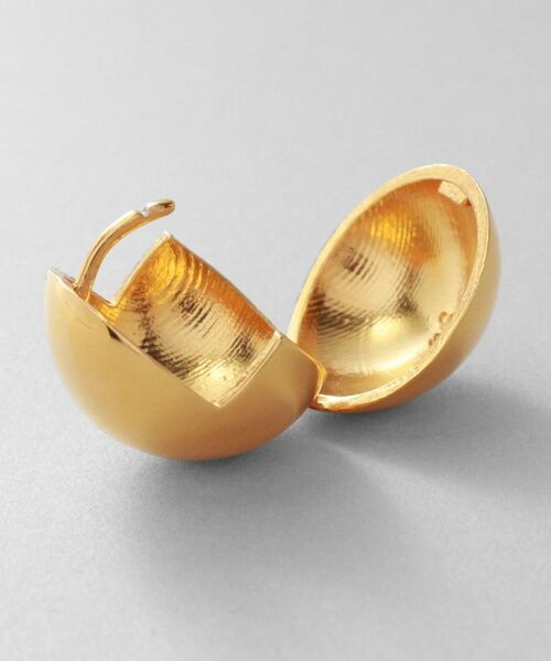 COCOSHNIK ONKITSCH / ココシュニックオンキッチュ ピアス・イヤリング | シルバー ハギーピアス ボールL GP | 詳細4