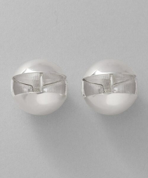 COCOSHNIK ONKITSCH / ココシュニックオンキッチュ ピアス・イヤリング | シルバー ハギーピアス ボールL | 詳細3