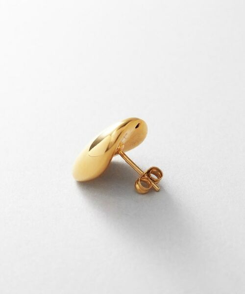 COCOSHNIK ONKITSCH / ココシュニックオンキッチュ ピアス・イヤリング | シルバー ホロウピアス Dシェイプ GP | 詳細4