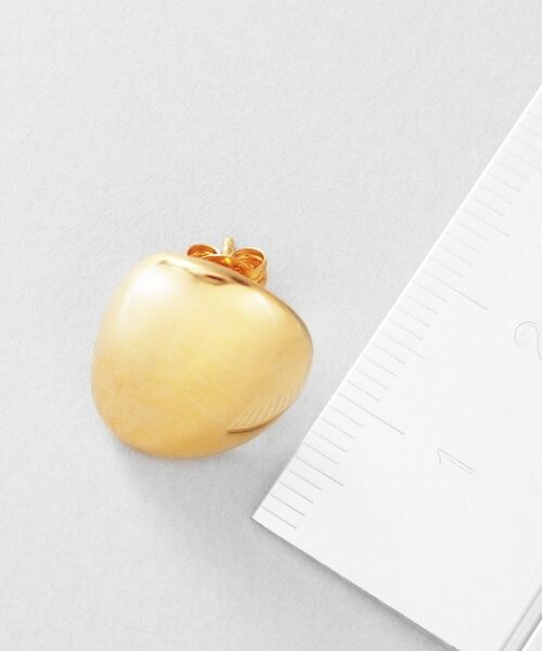 COCOSHNIK ONKITSCH / ココシュニックオンキッチュ ピアス・イヤリング | シルバー ホロウピアス Dシェイプ GP | 詳細5