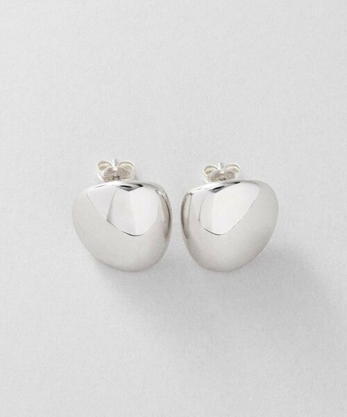 COCOSHNIK ONKITSCH / ココシュニックオンキッチュ ピアス・イヤリング | シルバー ホロウピアス Dシェイプ | 詳細3