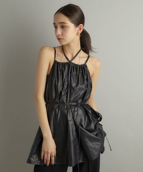 COCOSHNIK ONKITSCH / ココシュニックオンキッチュ ピアス・イヤリング | シルバー スモールフープ ダブルプランプピアス GP | 詳細6