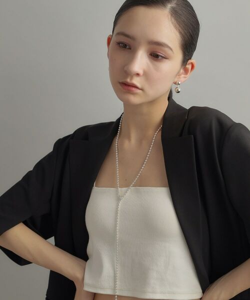 COCOSHNIK ONKITSCH / ココシュニックオンキッチュ ピアス・イヤリング | シルバー ホロウピアス ダブルボール | 詳細9