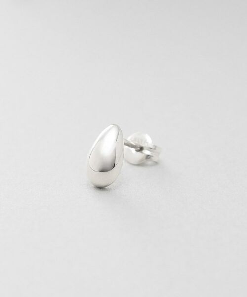 COCOSHNIK ONKITSCH / ココシュニックオンキッチュ ピアス・イヤリング | シルバー ペアシェイプ スタッドピアス | 詳細2