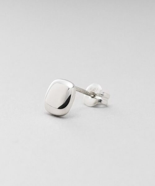 COCOSHNIK ONKITSCH / ココシュニックオンキッチュ ピアス・イヤリング | シルバー クッションシェイプ スタッドピアス | 詳細2