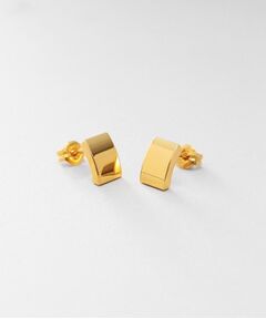 COCOSHNIK ONKITSCH / ココシュニックオンキッチュ ピアス・イヤリング | シルバー シールドシェイプ スタッドピアス GP