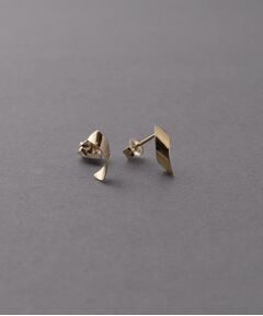 COCOSHNIK ONKITSCH / ココシュニックオンキッチュ ピアス・イヤリング | K10ツイストプレートピアス