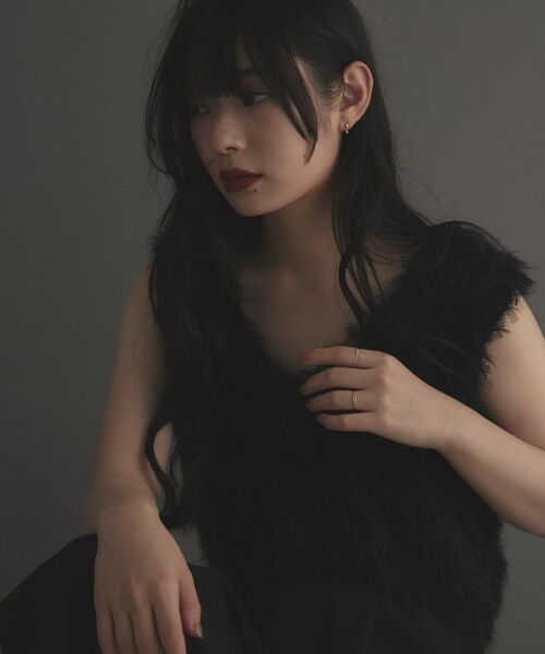 COCOSHNIK ONKITSCH / ココシュニックオンキッチュ ピアス・イヤリング | K10ツイストプレートピアス | 詳細6