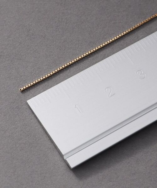 COCOSHNIK ONKITSCH / ココシュニックオンキッチュ ピアス・イヤリング | K10チェーンピアス ベネチアン | 詳細5