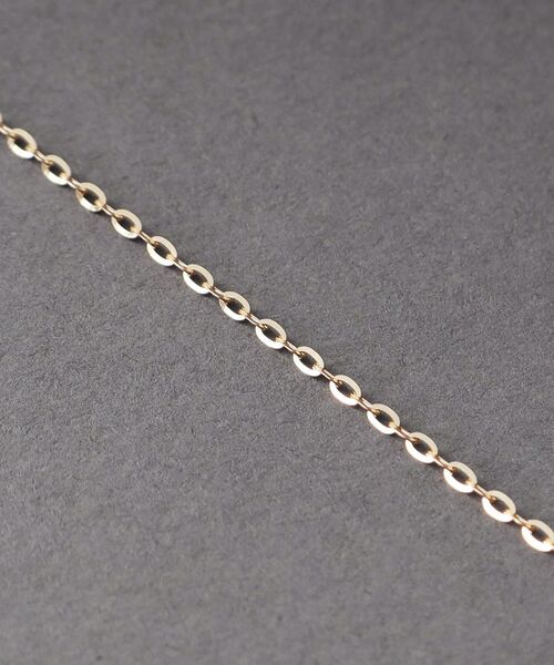 COCOSHNIK ONKITSCH / ココシュニックオンキッチュ ピアス・イヤリング | K10チェーンピアス フラッシュケーブル | 詳細2