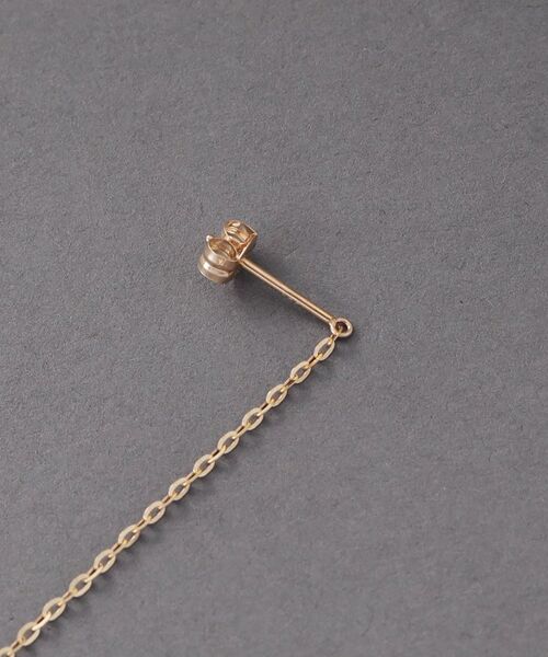 COCOSHNIK ONKITSCH / ココシュニックオンキッチュ ピアス・イヤリング | K10チェーンピアス フラッシュケーブル | 詳細3