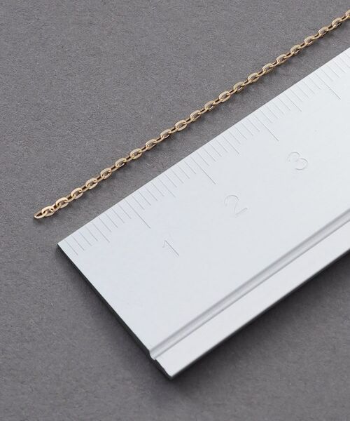 COCOSHNIK ONKITSCH / ココシュニックオンキッチュ ピアス・イヤリング | K10チェーンピアス フラッシュケーブル | 詳細5