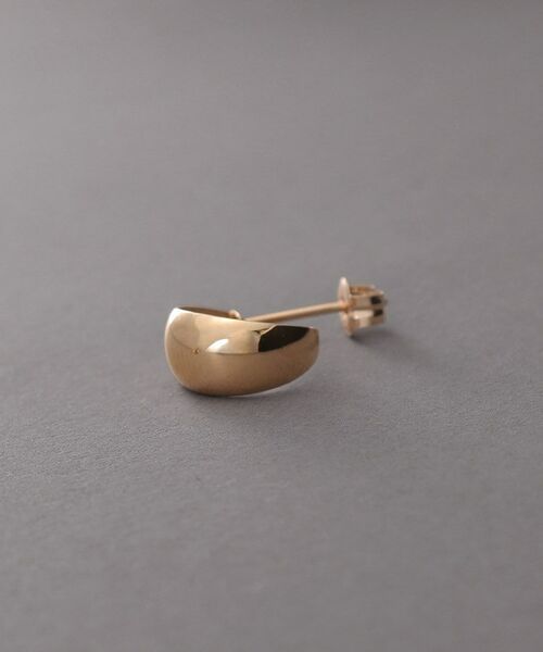 COCOSHNIK ONKITSCH / ココシュニックオンキッチュ ピアス・イヤリング | K10ドームフープピアス | 詳細2