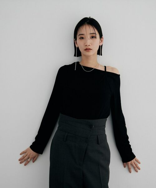 COCOSHNIK ONKITSCH / ココシュニックオンキッチュ ピアス・イヤリング | シルバー チェーンピアス ボールループ | 詳細9