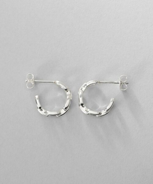 COCOSHNIK ONKITSCH / ココシュニックオンキッチュ ピアス・イヤリング | シルバー PCチェーンモチーフピアス | 詳細3