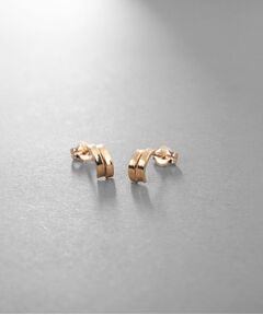 COCOSHNIK ONKITSCH / ココシュニックオンキッチュ ピアス・イヤリング | K10ダブルアーチピアス