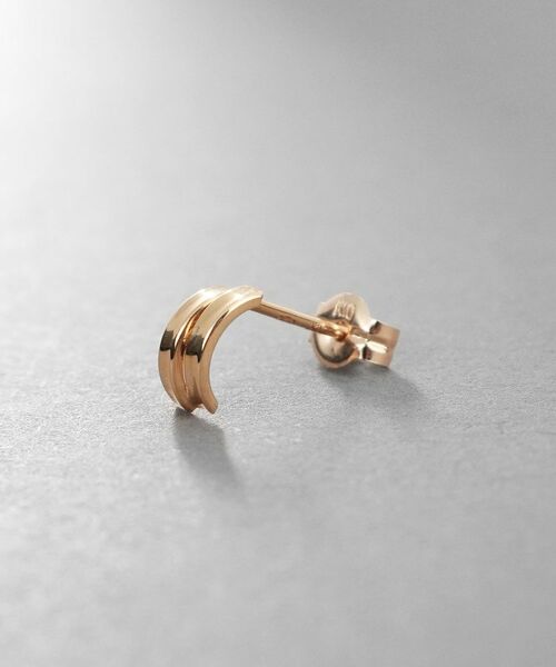 COCOSHNIK ONKITSCH / ココシュニックオンキッチュ ピアス・イヤリング | K10ダブルアーチピアス | 詳細2