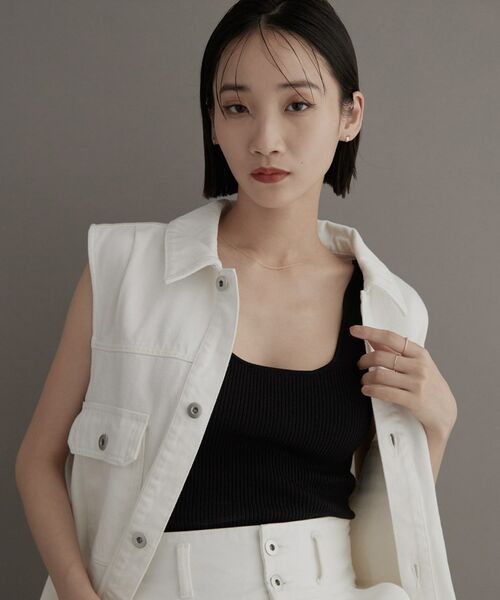 COCOSHNIK ONKITSCH / ココシュニックオンキッチュ ピアス・イヤリング | K10ダブルアーチピアス | 詳細7