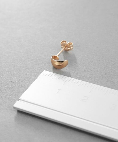 COCOSHNIK ONKITSCH / ココシュニックオンキッチュ ピアス・イヤリング | K10ドームピアス | 詳細5